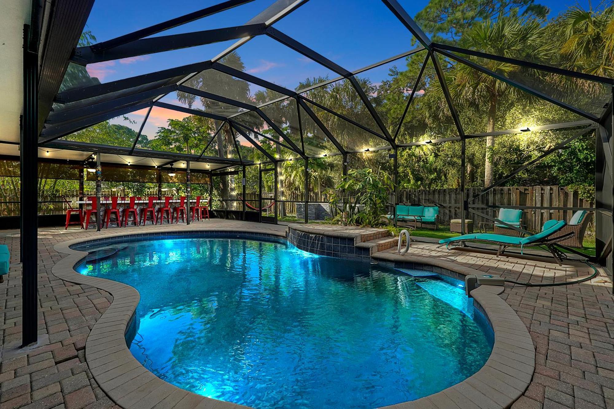 FrontenacPoolside Cocoa Oasis W/ Tiki Bar!别墅 外观 照片